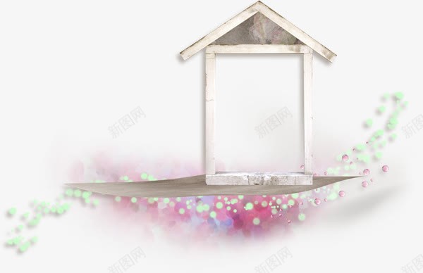 梦幻小屋png免抠素材_新图网 https://ixintu.com 小屋 梦幻