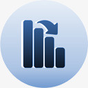 下降趋势图表图标png_新图网 https://ixintu.com chart 下降 图表