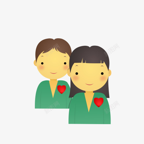 爱心人士psd免抠素材_新图网 https://ixintu.com 免抠 立体 素材 美图