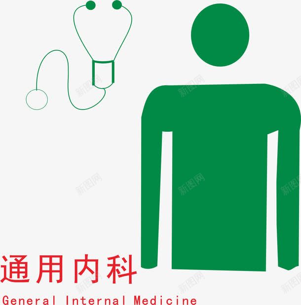 通用内科png免抠素材_新图网 https://ixintu.com 内科 卡通 生物医药