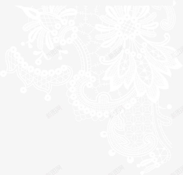 白色合成效果创意花卉纹理png免抠素材_新图网 https://ixintu.com 创意 合成 效果 白色 纹理 花卉