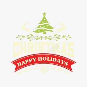 Christmaspng免抠素材_新图网 https://ixintu.com Christmashappy Merry holidays圣诞树