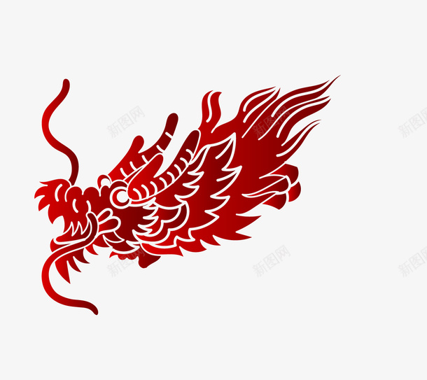 二月二龙抬头卡通装饰中国龙海报png免抠素材_新图网 https://ixintu.com 二月二龙抬头 二月二龙抬头卡通装饰中国龙海报设计免费下载 二月二龙抬头节日宣传海报 卡通古典手绘中国龙插画 手绘中国龙 龙 龙的形态装饰设计
