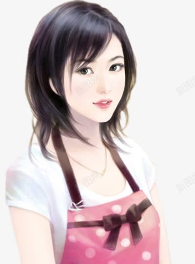 现代美女png免抠素材_新图网 https://ixintu.com 人物 手绘 气质美女 现代美女