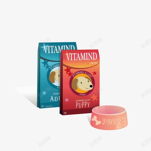宠物食物png免抠素材_新图网 https://ixintu.com 宠物 狗狗 狗粮