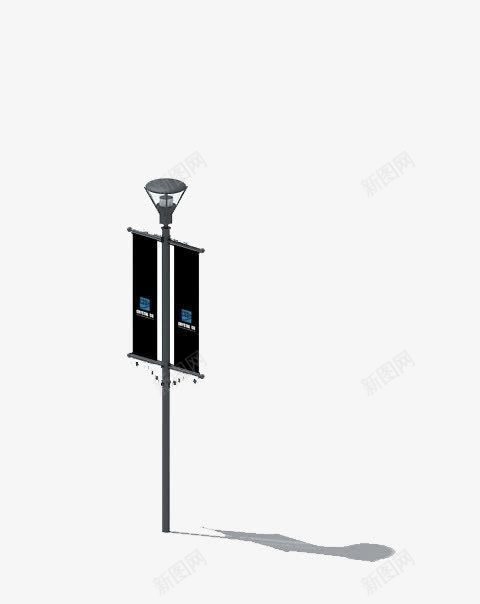 站牌路灯png免抠素材_新图网 https://ixintu.com 手绘路灯 站立灯 道路灯 马路灯