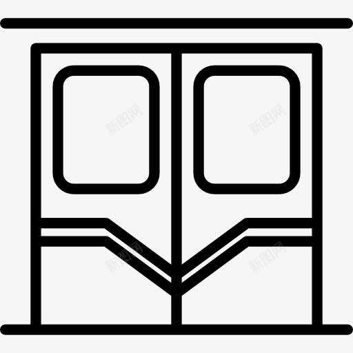 管门图标png_新图网 https://ixintu.com 公共交通 可达性 地下 地铁 建筑物 访问