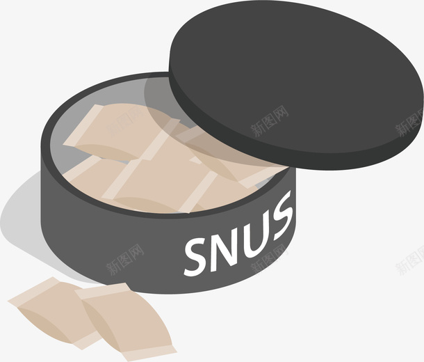 卡通糖包矢量图ai免抠素材_新图网 https://ixintu.com PNG图 PNG图下载 创意卡通 卡通 卡通插图 圆形铁盒 插图 糖包 矢量图