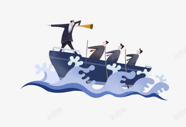 人物划船png免抠素材_新图网 https://ixintu.com 划船 卡通 设计 透明