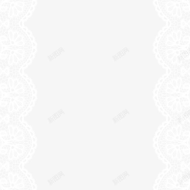 白色简约裙子边框纹理png免抠素材_新图网 https://ixintu.com 白色 简约 裙子 边框纹理