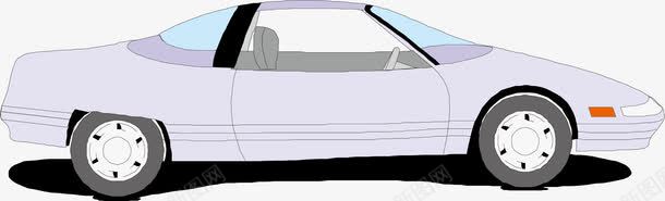 白色轿车png免抠素材_新图网 https://ixintu.com 卡通 卡通车 汽车 汽车租车 租车 货车 车 车子 轿车