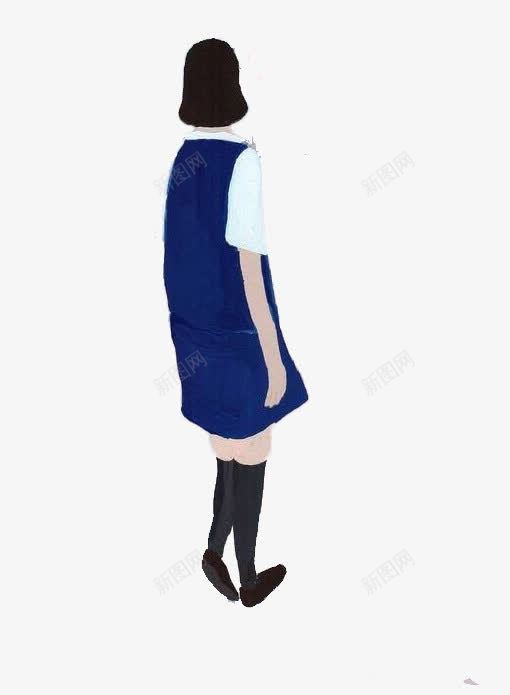 手绘水彩时尚美女png免抠素材_新图网 https://ixintu.com 卡通人物 手绘人物 手绘美女