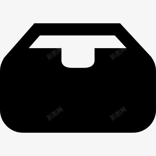 空托盘图标png_新图网 https://ixintu.com 办公材料 存储设备 托盘 收件箱 硬盘 网络