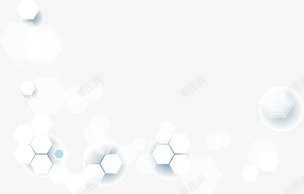 绿色简约蜂窝格漂浮png免抠素材_新图网 https://ixintu.com 免抠PNG 漂浮素材 绿色简约 蜂窝格