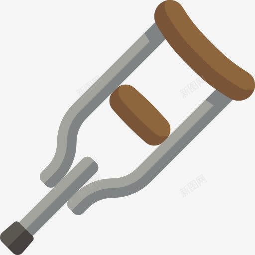 手绘卡通拐杖png免抠素材_新图网 https://ixintu.com 动画 卡通 手绘 拐杖 简单