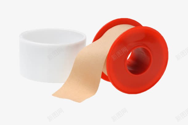 手绘医用胶带png免抠素材_新图网 https://ixintu.com 医用纱布 医药 手绘 纱布 胶带