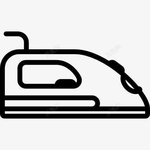 铁图标png_新图网 https://ixintu.com 做家务 器皿 家具和家居 工具 洗衣 熨衣服 铁