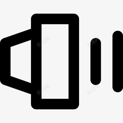 音乐的音量图标png_新图网 https://ixintu.com 声音接口 扬声器 音量 音量控制 音量调节