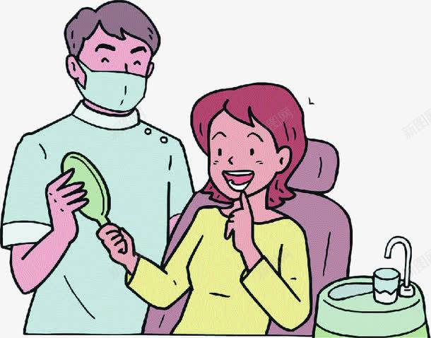 卫生检查人物宣传png免抠素材_新图网 https://ixintu.com 人物 卫生 宣传 检查