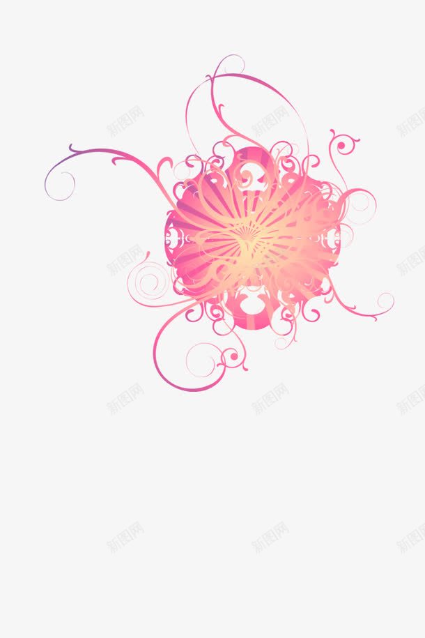 花插画剪贴画png免抠素材_新图网 https://ixintu.com 剪贴画 插画 花 花边