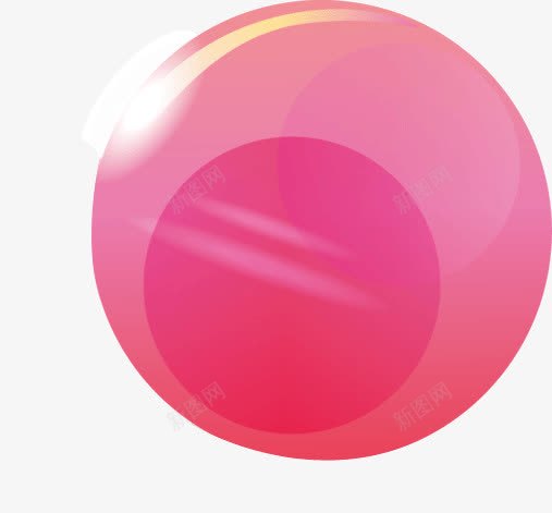 分子球png免抠素材_新图网 https://ixintu.com 分子 可爱 汽球