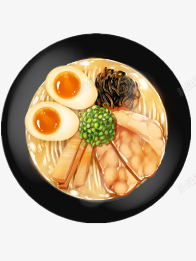 卤蛋面png免抠素材_新图网 https://ixintu.com 卤蛋饭 手绘卤蛋面 手绘美食 美食插画 食物插画