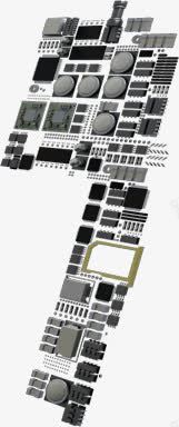 零件png免抠素材_新图网 https://ixintu.com 主板 电脑零件 硬板