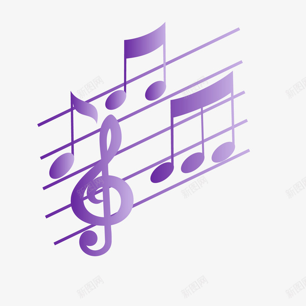 紫色音乐声波线矢量图eps免抠素材_新图网 https://ixintu.com 声波线 素材 紫色 音乐 矢量图