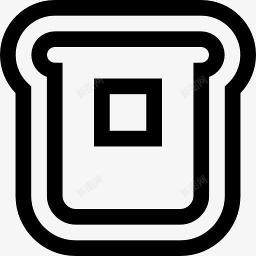 烤面标图标png_新图网 https://ixintu.com 烤 烤面包 烤面包机 热 焦黄 食品 食品和餐厅