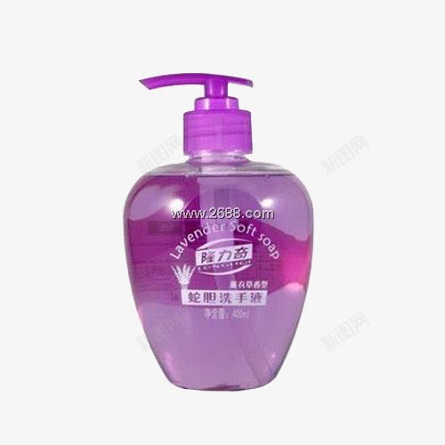 隆力奇洗手液png免抠素材_新图网 https://ixintu.com 产品实物 紫色 薰衣草 蛇胆
