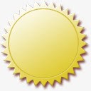 渐变色太阳图标标签png_新图网 https://ixintu.com 变色 图标 太阳 标签