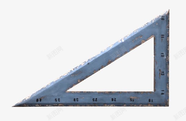 三角尺png免抠素材_新图网 https://ixintu.com 三角尺 学习用品 尺子 工具