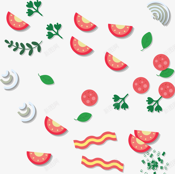 创意汤料菜谱图标psd_新图网 https://ixintu.com 创意 图标 平面 汤料菜谱