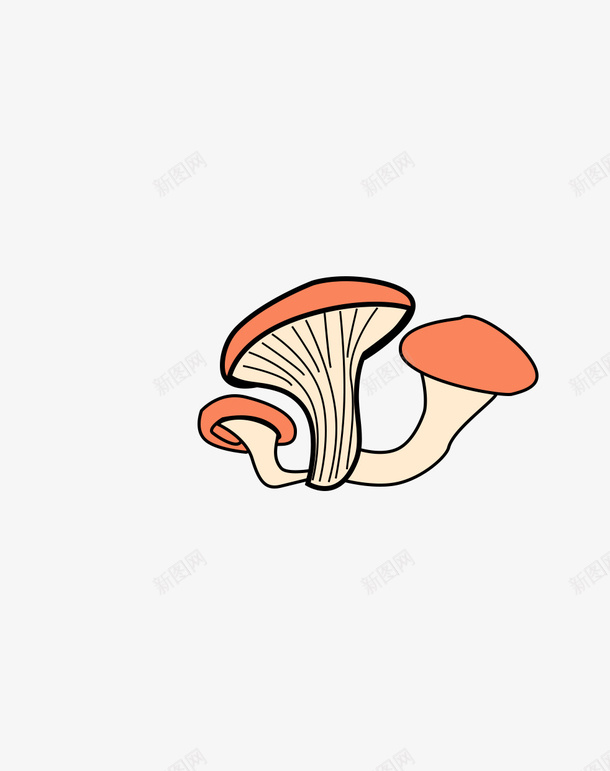 卡通手绘菌类png免抠素材_新图网 https://ixintu.com 儿插菌 卡通菌 菌 菌插画