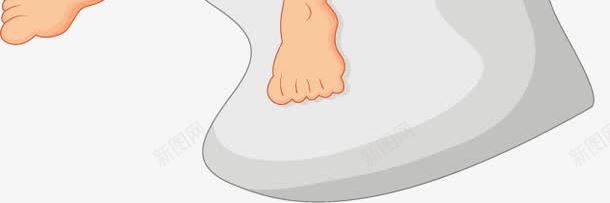 手绘坐马桶png免抠素材_新图网 https://ixintu.com 坐马桶 小女孩 手绘