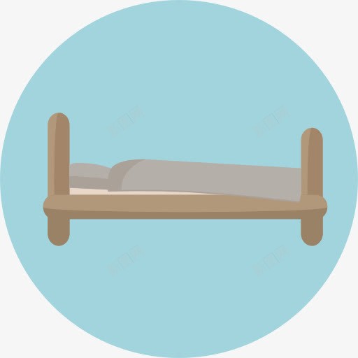 床图标png_新图网 https://ixintu.com 困 家具和家居 宿舍 床 睡觉 酒店