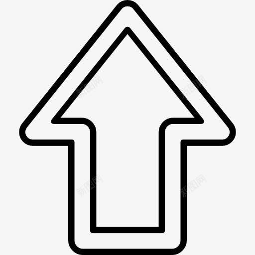 提升了图标png_新图网 https://ixintu.com 上升 上箭 小图标 概述 箭头 箭箭 轮廓