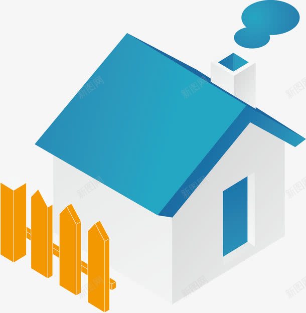 小房子png免抠素材_新图网 https://ixintu.com png 围栏 小房子 木栏 矢量素材