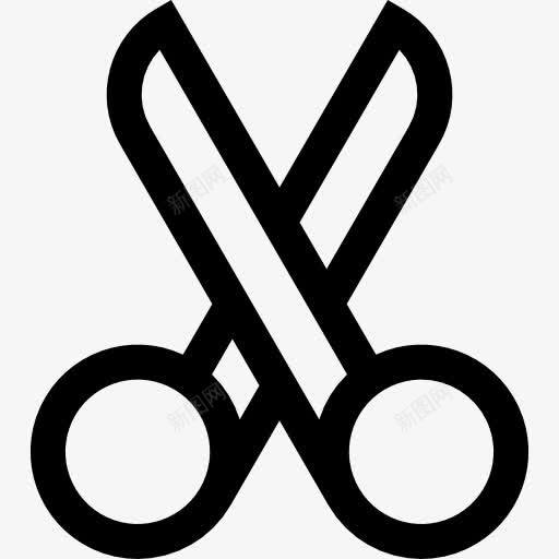 剪刀图标png_新图网 https://ixintu.com 切割 剪 剪刀 工具和用具 手工