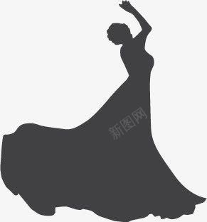 婚礼情人节卡通人物png免抠素材_新图网 https://ixintu.com 剪影 卡通人物 喜庆 夫妻 婚礼 情人节 爱人