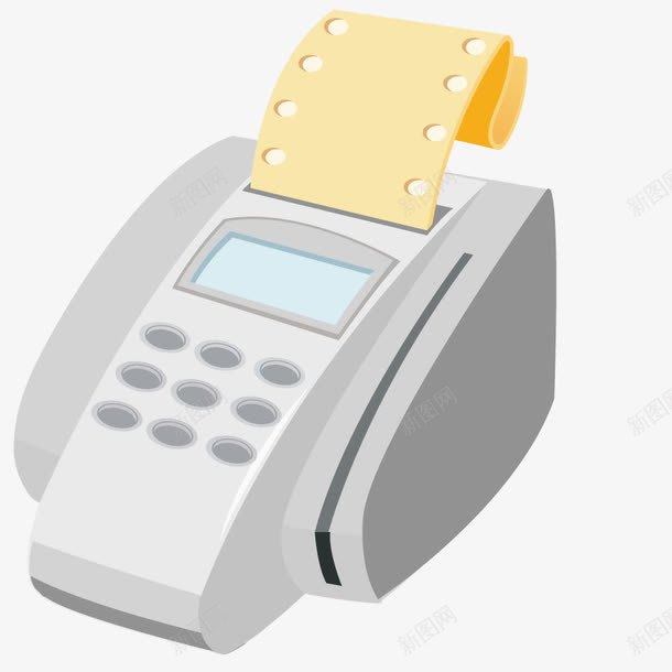 刷卡交易矢量图eps免抠素材_新图网 https://ixintu.com 交易 商业 打印 贸易 资产 金融 矢量图