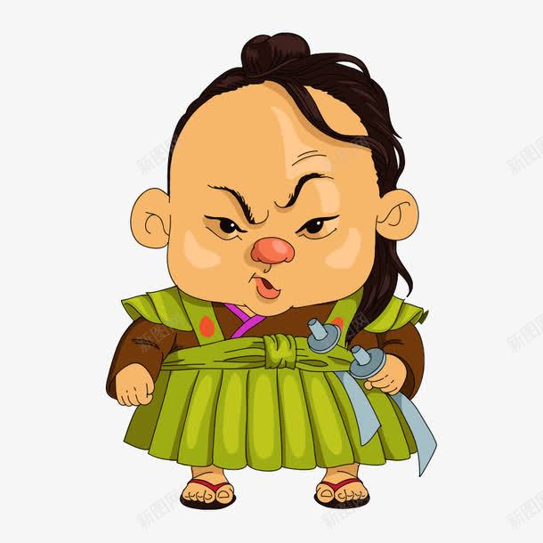 古代人物png免抠素材_新图网 https://ixintu.com 中国古代 人物 古代 古代人物 古代文化 拖鞋 男人 绿色