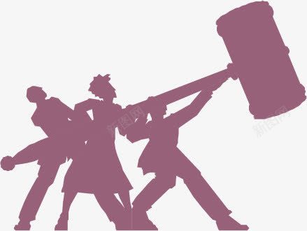 团结力量矢量图ai免抠素材_新图网 https://ixintu.com 公平 团结 法槌 矢量图