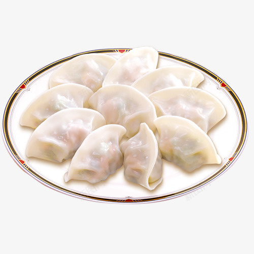 一盘饺子片png免抠素材_新图网 https://ixintu.com 一盘 素材 饺子