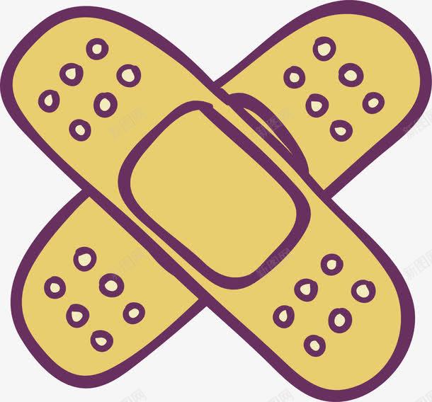 卡通创可贴png免抠素材_新图网 https://ixintu.com 创可贴 医药 生物医药 生物医药矢量