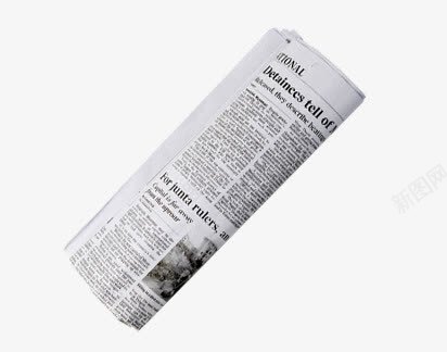 英文报纸png免抠素材_新图网 https://ixintu.com 报纸 纸 英文 英文报纸