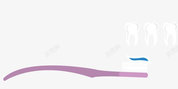 牙刷牙齿免费矢量图ai免抠素材_新图网 https://ixintu.com 免费图片 卡通 口腔 嘴 牙刷 牙齿 矢量图