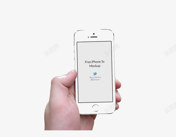 手持iphonepng免抠素材_新图网 https://ixintu.com iphone5s 左手 手持iphone 白色