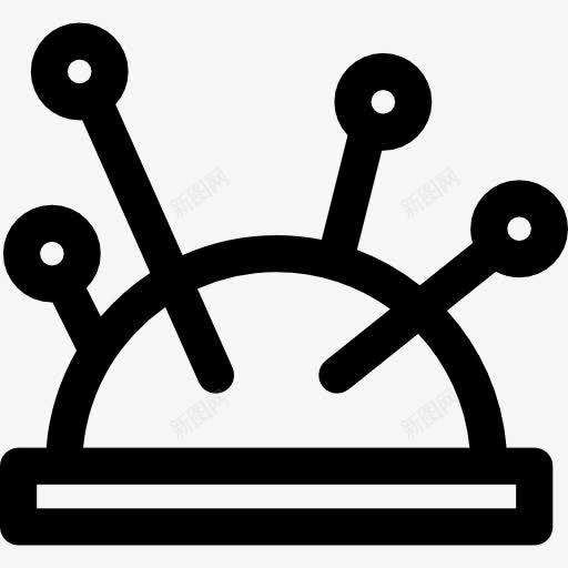 枕形图标png_新图网 https://ixintu.com 工具和器具 时装 枕形 缝制 缝纫 菲菲 裁缝