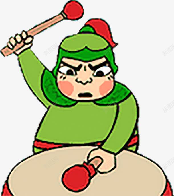 打鼓士兵打鼓状士气png免抠素材_新图网 https://ixintu.com 士兵 士气 打鼓 鼓状